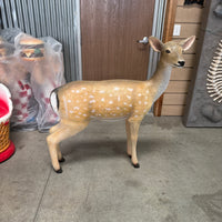 Doe Fallow Deer Life Size Statue