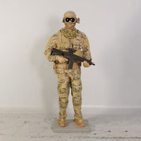 Tactical Soldier Life Size Statue