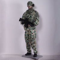 Green Tactical Soldier Life Size Statue