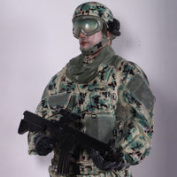 Green Tactical Soldier Life Size Statue