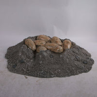 Dinosaur Egg Nest Life Size Statue