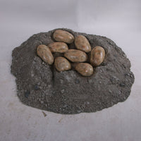 Dinosaur Egg Nest Life Size Statue