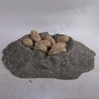 Dinosaur Egg Nest Life Size Statue