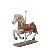 Carousel Horse On Stand Over Sized Statue