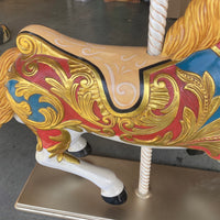 Carousel Horse On Stand Over Sized Statue