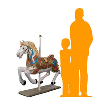 Carousel Horse On Stand Over Sized Statue