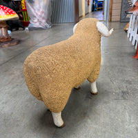 Baby Merino Ram Life Size Statue