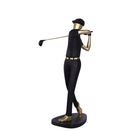 Modern Golfer Life Size Statue - LM Treasures 