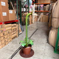 Large Daisy In Pot Over Sized Flower Statue