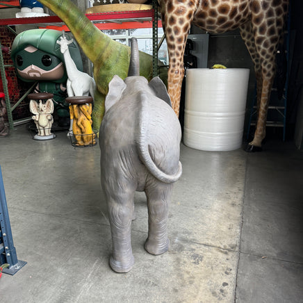 Standing Baby Elephant Statue - LM Treasures 