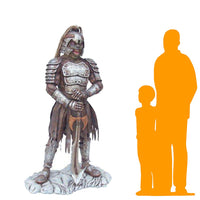 Mythical Soldier Standing Life Size Statue