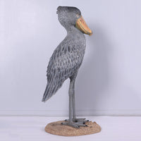 Shoebill Stork Life Size Statue