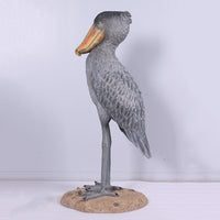 Shoebill Stork Life Size Statue