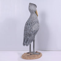 Shoebill Stork Life Size Statue