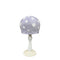 Large Pastel Purple Round Mushroom Statue