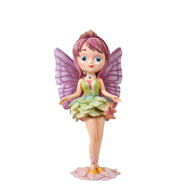 Rainbow Fairy Girl Statue