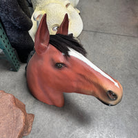 Horse Head Life Size Statue