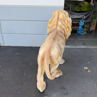 Lion King Walking Life Size Statue