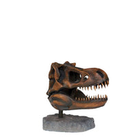 T-Rex Dinosaur Skull Head Life Size Statue