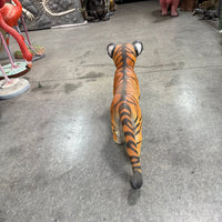 Standing Bengal Tiger Cub Life Size Statue