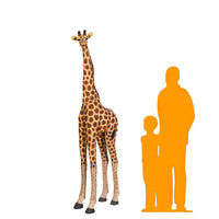 Giraffe Standing Life Size Statue