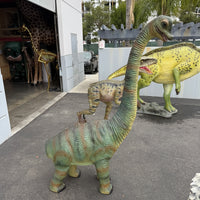 Brachiosaurus Baby Dinosaur Life Size Statue