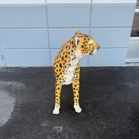 Cheetah Life Size Statue