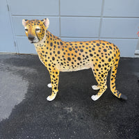 Cheetah Life Size Statue