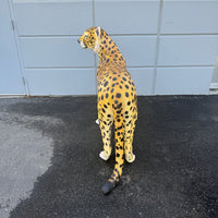 Cheetah Life Size Statue