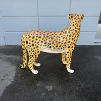 Cheetah Life Size Statue