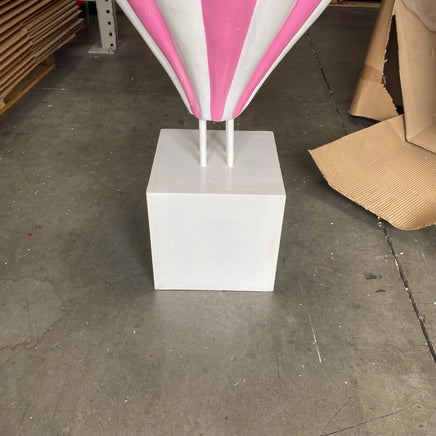 Medium Pink Hot Air Balloon Over Sized Statue - LM Treasures 