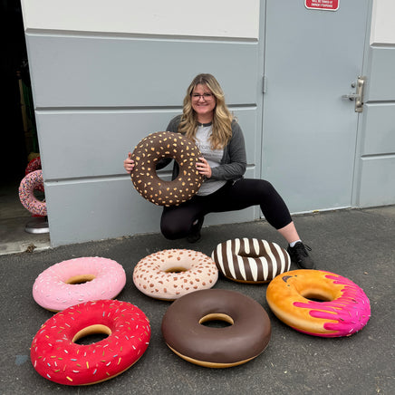 Medium Donut Set Over Sized Statue - LM Treasures 