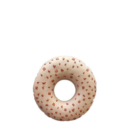 Large Donut White with Nuts Over Sized Statue - LM Treasures 