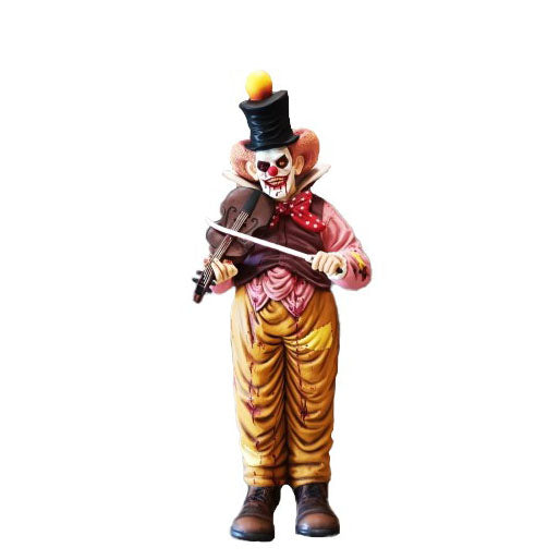 Scary Clown With Chainsaw Statue – LM Treasures Prop Rentals