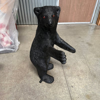 Baby North American Black Bear Statue