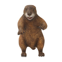 Groundhog Standing Life Size Statue