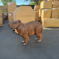 Capybara Mama Life Size Statue