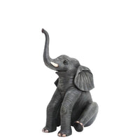 Sitting Elephant Statue - LM Treasures 