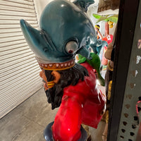 Comic Pirate and Shark Life Size Statue