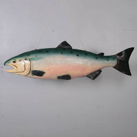 Hanging Salmon Life Size Fish Statue - LM Treasures 