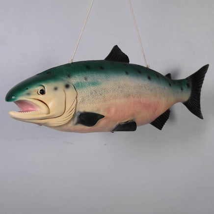 Hanging Salmon Life Size Fish Statue - LM Treasures 