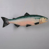 Hanging Salmon Life Size Fish Statue - LM Treasures 