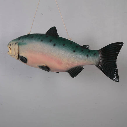 Hanging Salmon Life Size Fish Statue - LM Treasures 