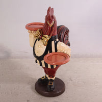 Small Rooster Butler Statue - LM Treasures 