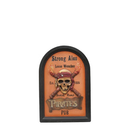 Pirate Wall Decor Pub Sign Statue