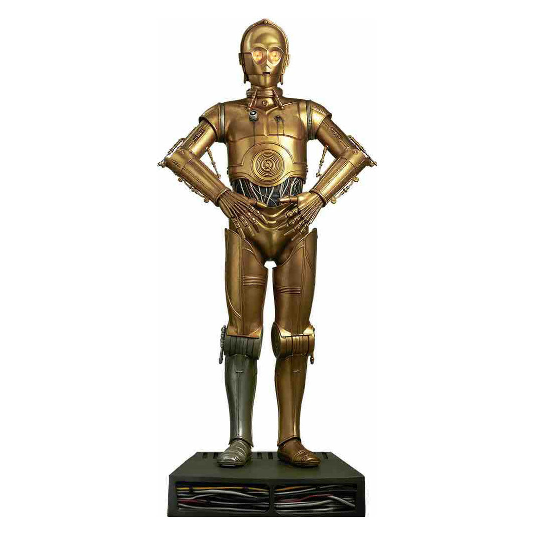 Star Wars C-3PO Sideshow Life Size Statue