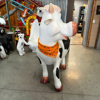 Comic Cow Miss Daisy Life Size Statue