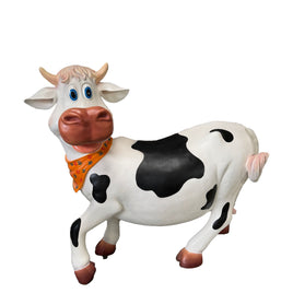 Comic Cow Miss Daisy Life Size Statue