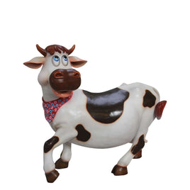 Comic Cow Miss Daisy Life Size Statue