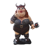 Lady Viking Olga Life Size Statue